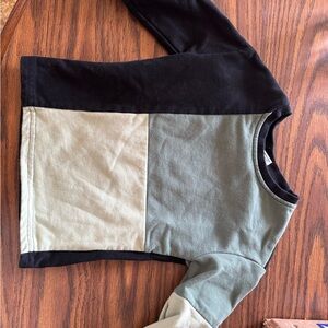 Colorblock Long Sleeve Shirt